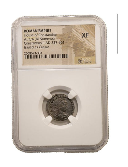 Constantius II Roman AE3;4 (AD 317-361) NGC