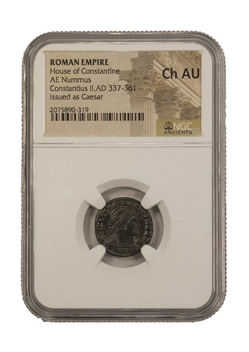 Constantius II Roman AE3;4 (AD 317-361) NGC
