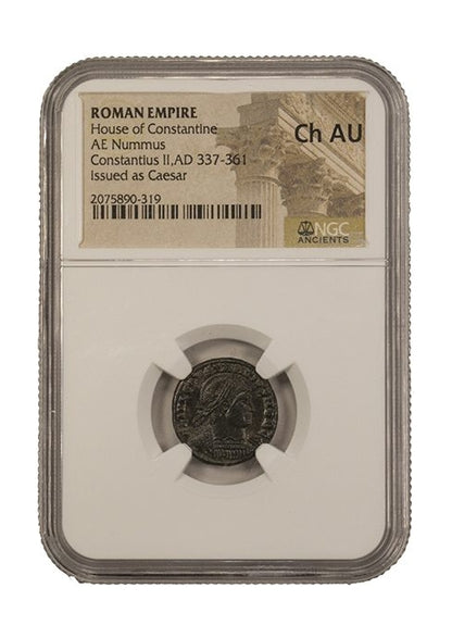 Constantius II Roman AE3;4 (AD 317-361) NGC