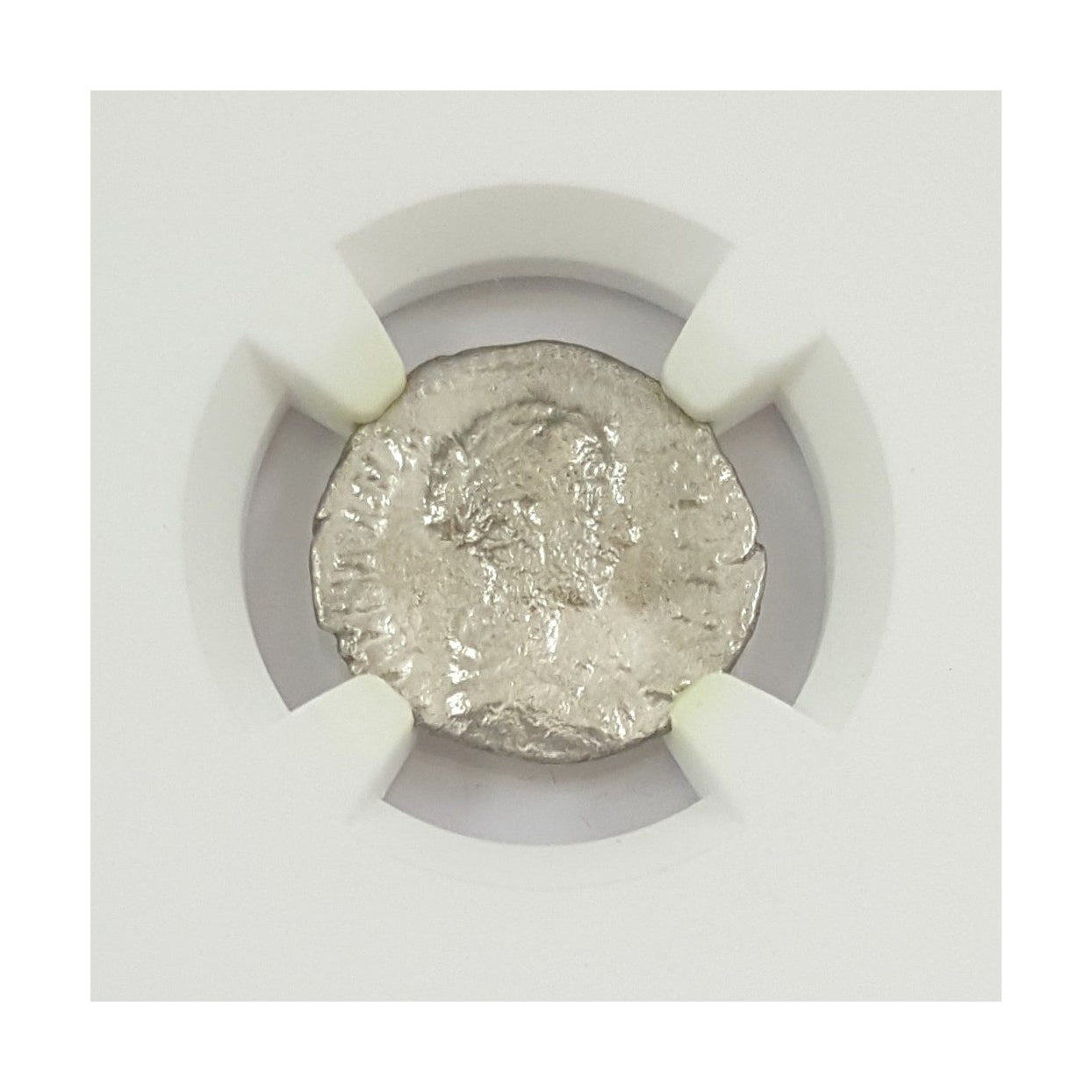 Crispina Roman AR Denarius (AD 178-182) NGC