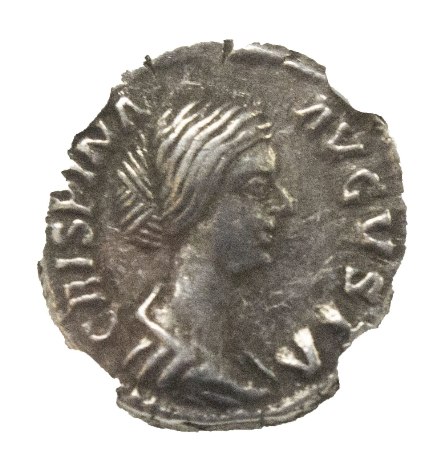 Crispina Roman AR Denarius (AD 178-182) NGC