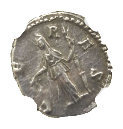 Crispina Roman AR Denarius (AD 178-182) NGC