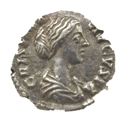 Crispina Roman AR Denarius (AD 178-182) NGC