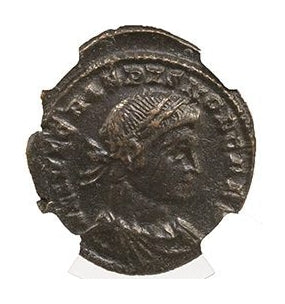 Crispus Roman AE3 (AD 304-326) NGC – London Mint