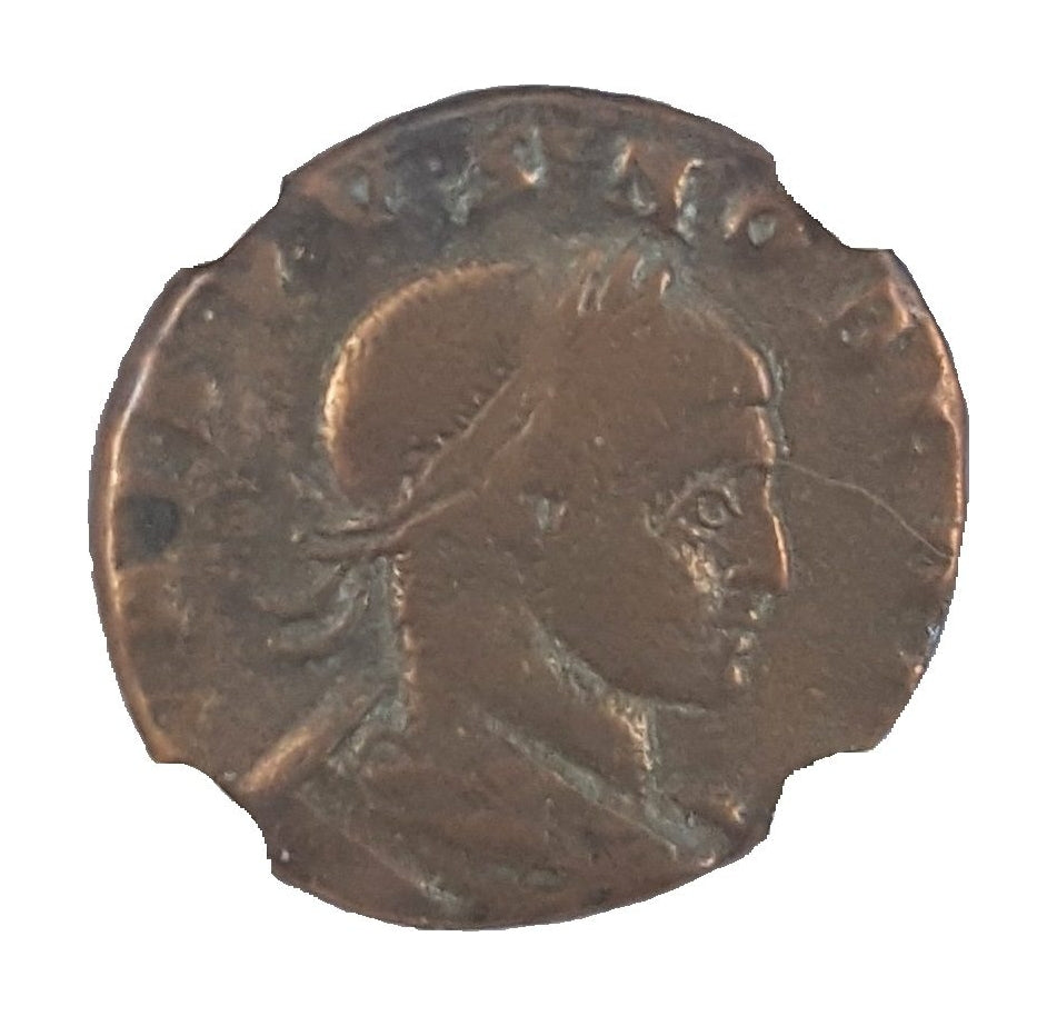Crispus Roman AE (AD 304-326) NGC