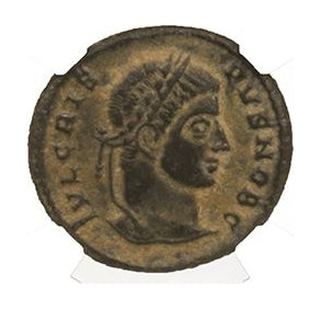 Crispus Roman AE (AD 304-326) NGC