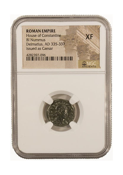 Delmatius Roman AE (AD 335-337) NGC