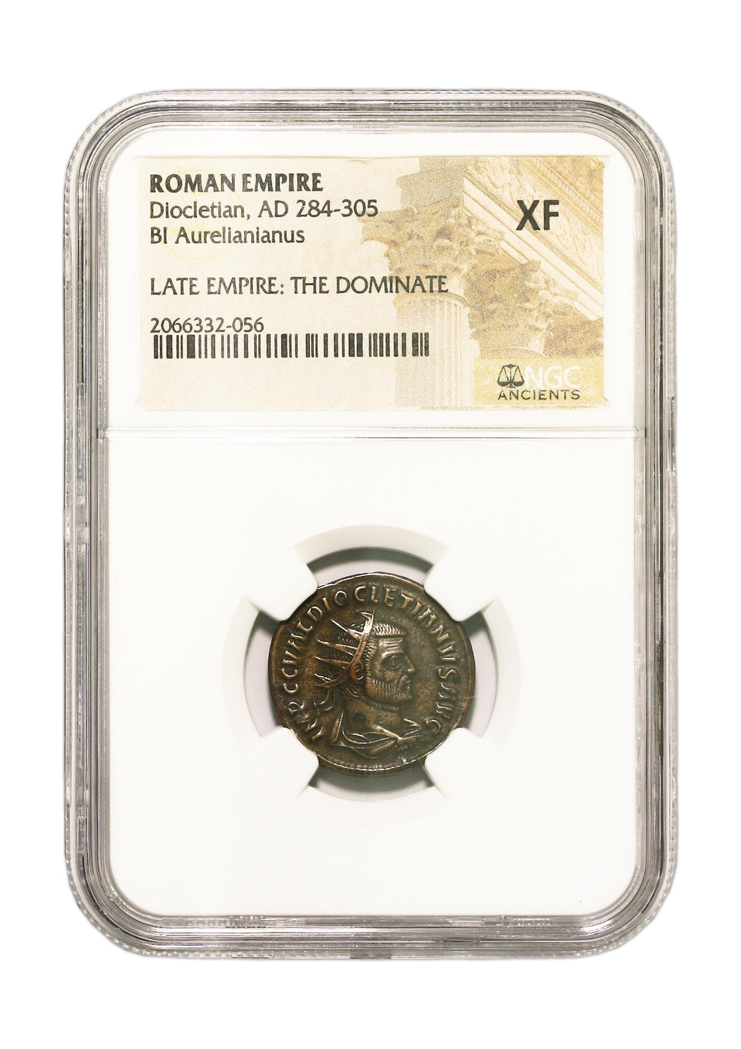 Diocletian Roman AE Antoninianus (AD 284-305) NGC