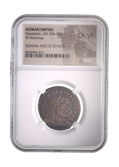 Diocletian Roman AE (AD 284-305) NGC