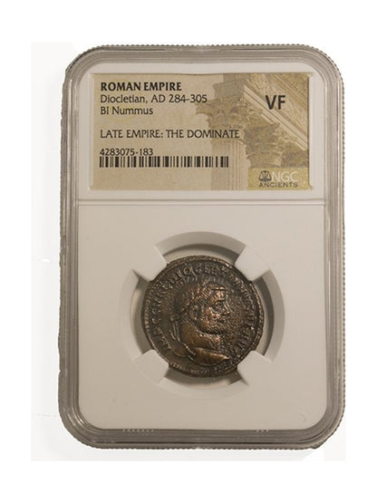 Diocletian Roman AE (AD 284-305) NGC