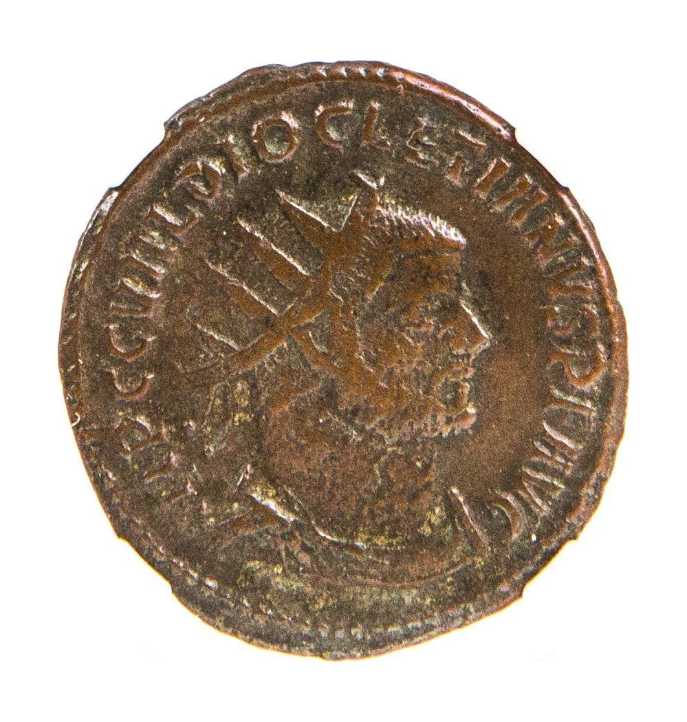 Diocletian Roman AE Antoninianus (AD 284-305) NGC
