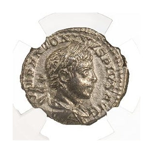 Elagabalus Roman Silver Denarius (AD 218-222) NGC