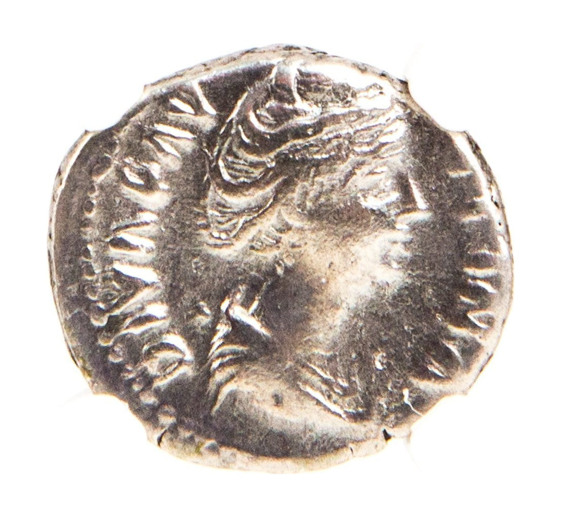 Faustina Sr. Roman Silver Denarius (AD 138-140) NGC