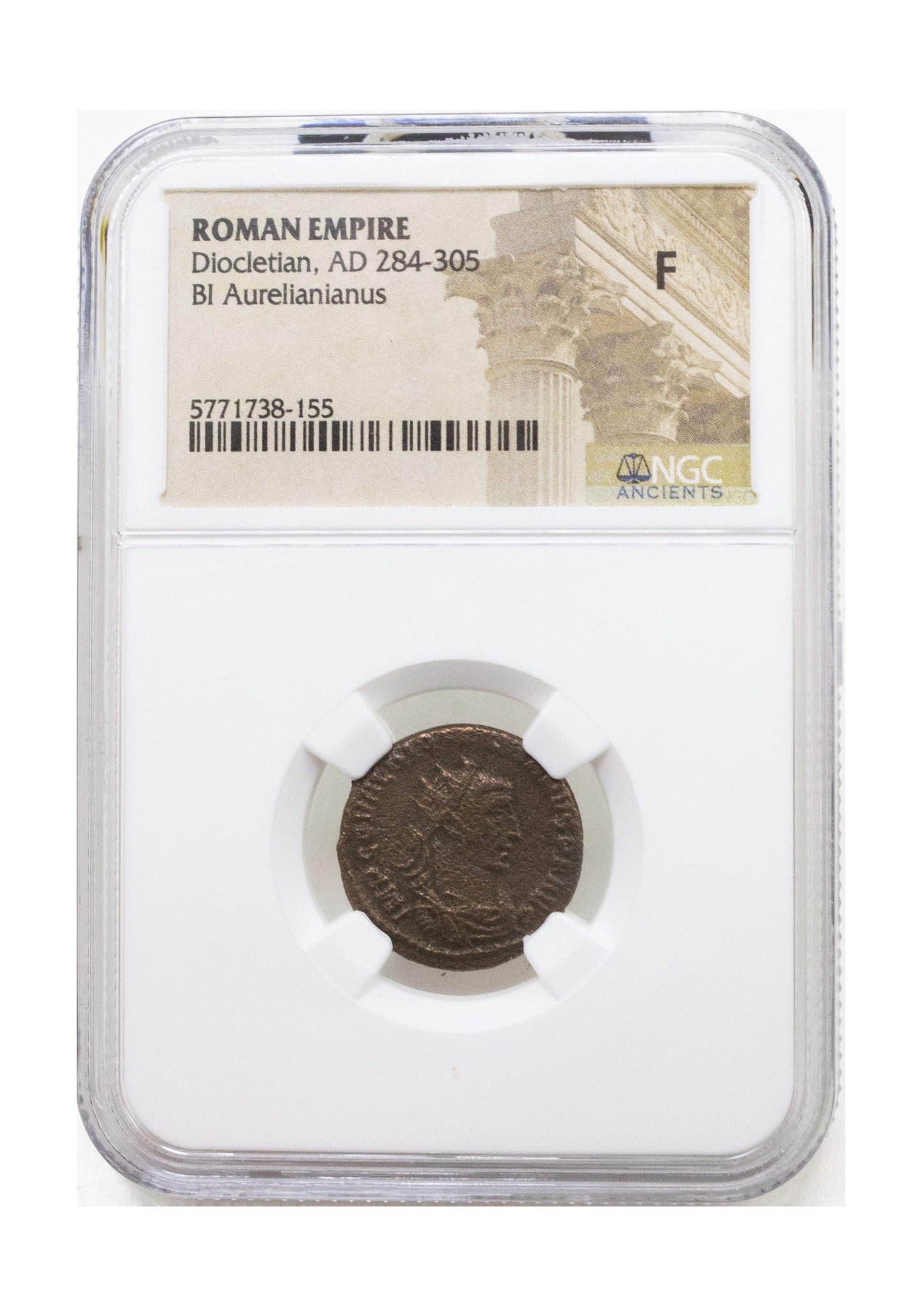 Diocletian Roman AE Antoninianus (AD 284-305) NGC