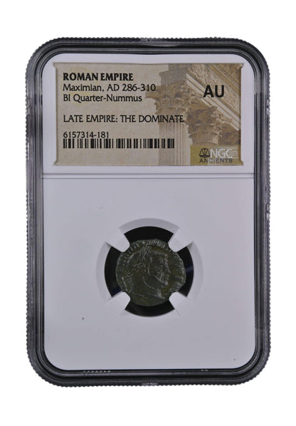 Maximian Roman AE (AD 286-310) NGC