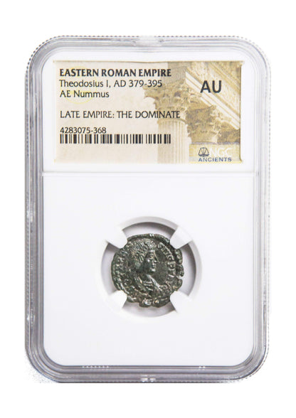 Theodosius I Roman AE (AD 379–395) NGC