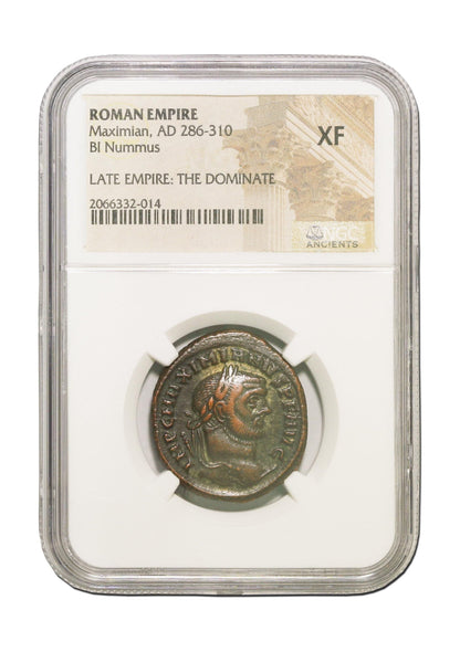 Maximian Roman AE (AD 286-310) NGC