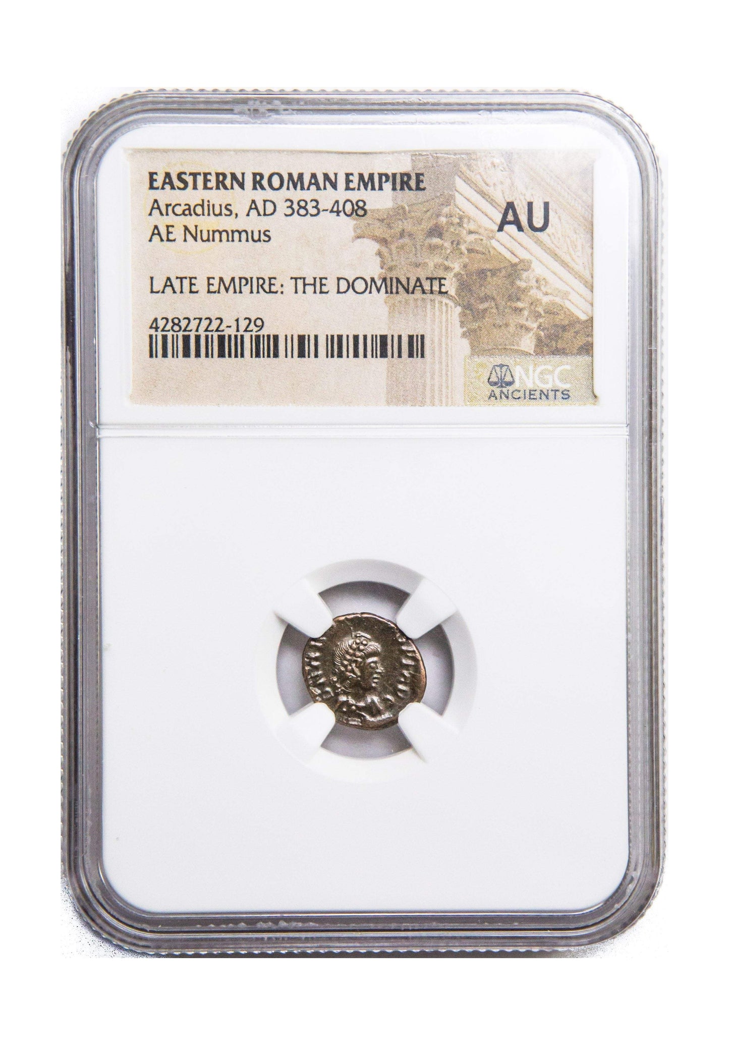 Arcadius Roman AE4 (AD 383-408) NGC