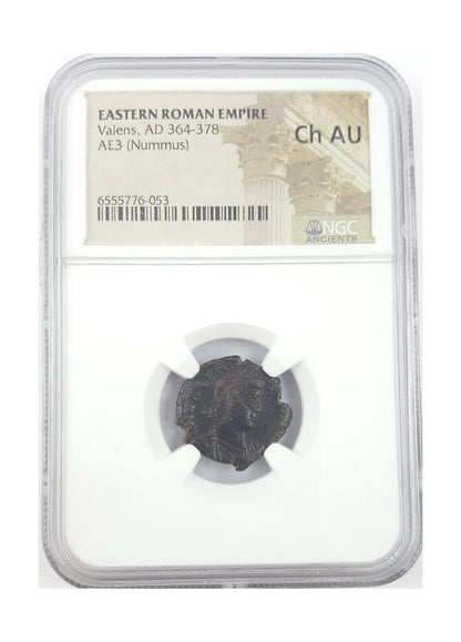 Valens Roman AE (AD 364-378) NGC