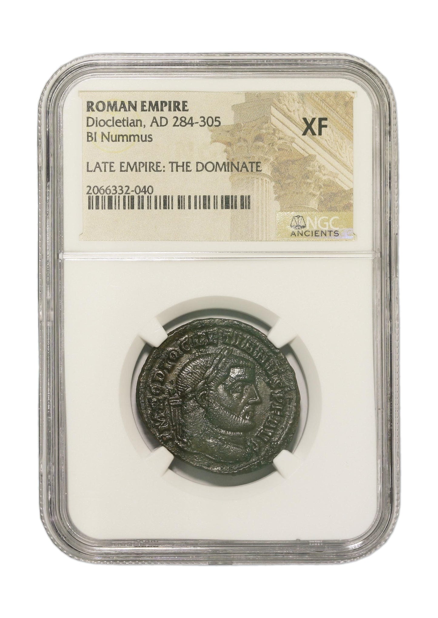 Diocletian Roman AE (AD 284-305) NGC