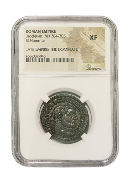 Diocletian Roman AE (AD 284-305) NGC