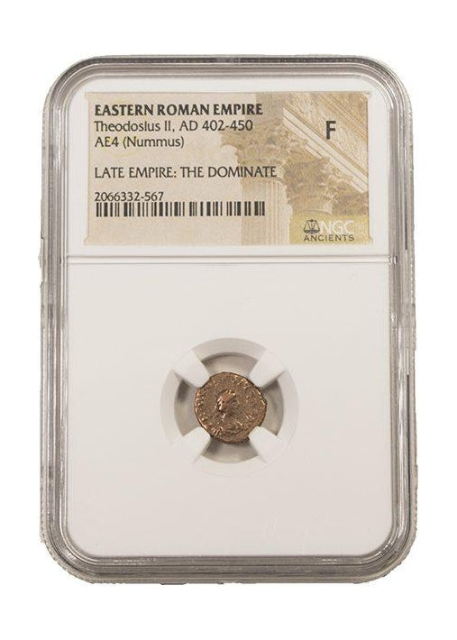 Theodosius II Roman AE (AD 402-450) NGC