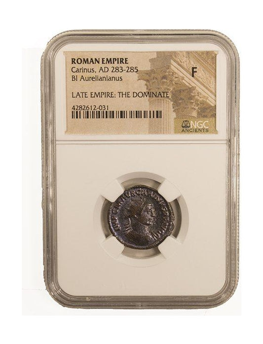 Carinus Roman Billon Antoninianus (AD 283-285) NGC
