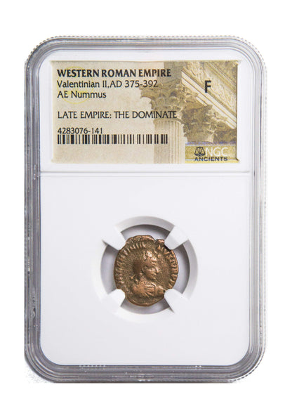 Valentinian II Roman AE3 (AD 375-392) NGC