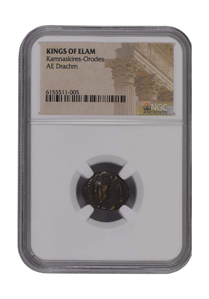 Elymais Bronze Drachm Of The Kings Of Elam (1st–3rd Century AD) NGC