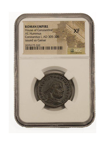Constantius I Chlorus Roman AE1 (AD 293-306) NGC