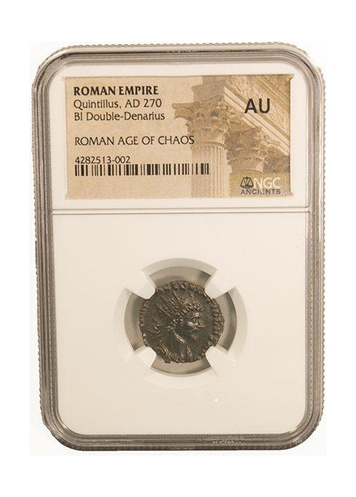 Quintillus Roman AE Antoninianus (AD 270) NGC