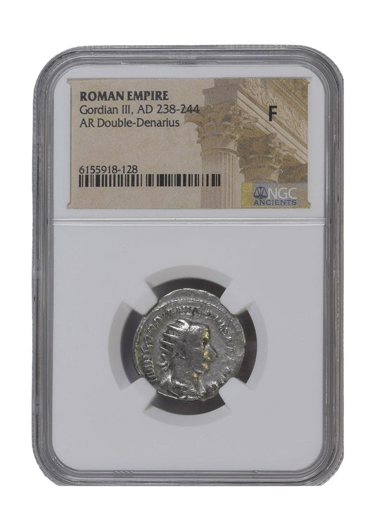 Gordian III Roman AR Antoninianus (AD 238-244) NGC