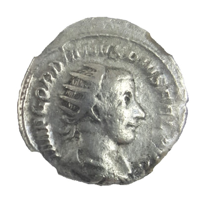 Gordian III Roman Silver Denarius (AD 238-244) NGC