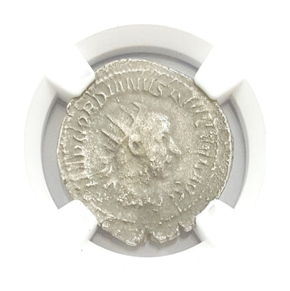 Gordian III Roman Silver Denarius (AD 238-244) NGC