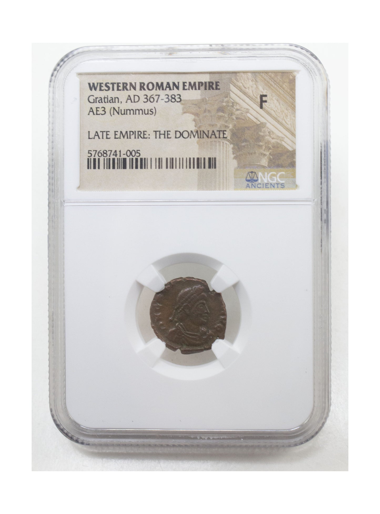 Gratian Roman AE3 (AD 367-383) NGC