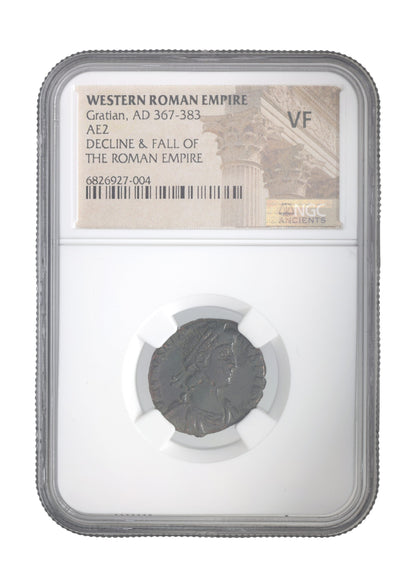 Gratian Roman AE (AD 367–383) – NGC Certified