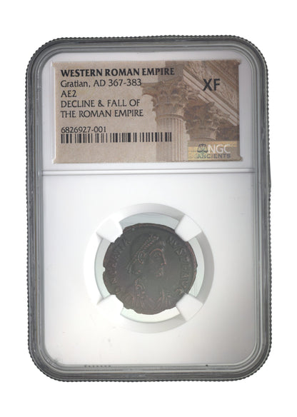 Gratian Roman AE (AD 367–383) – NGC Certified