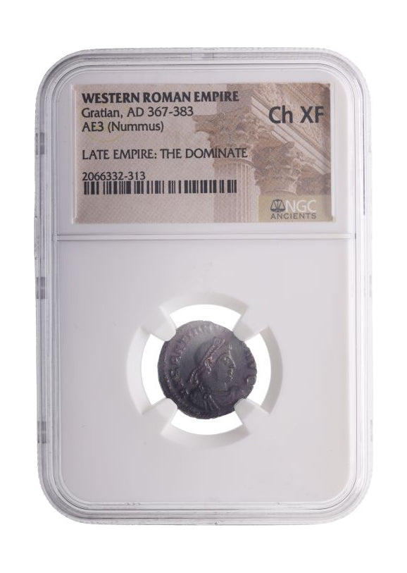 Gratian Roman AE3 (AD 367-383) NGC