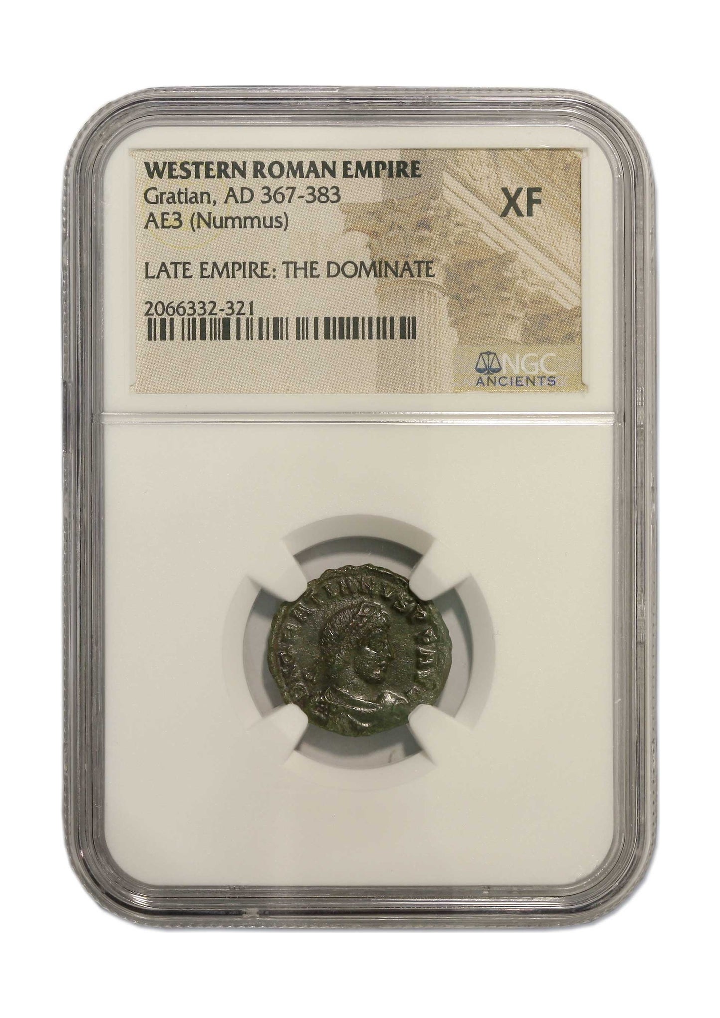 Gratian Roman AE3 (AD 367-383) NGC