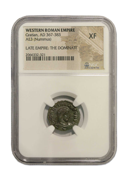 Gratian Roman AE3 (AD 367-383) NGC