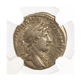 Hadrian Roman Silver Denarius (AD 117-138) NGC