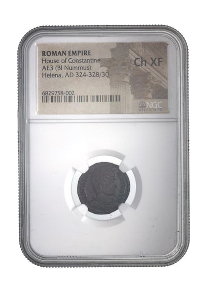 Helena Roman AE (AD 324–337) NGC