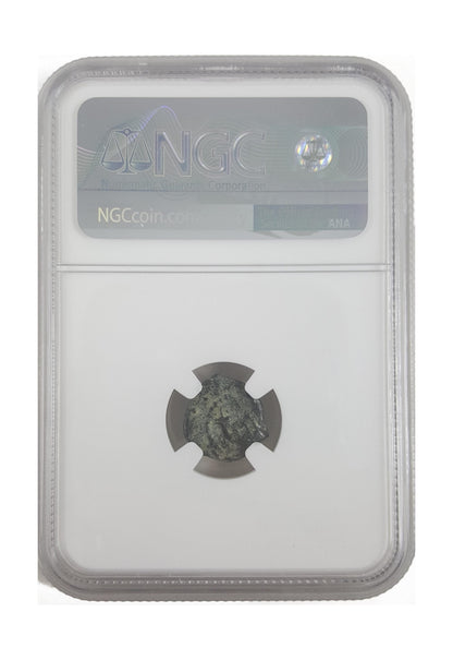 Herod I Judaea AE Prutah (40-4 BC) NGC
