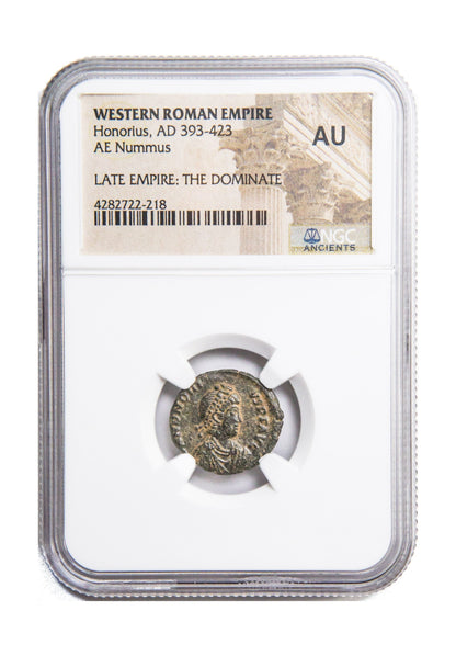 Honorius Roman AE (AD 393-423) NGC