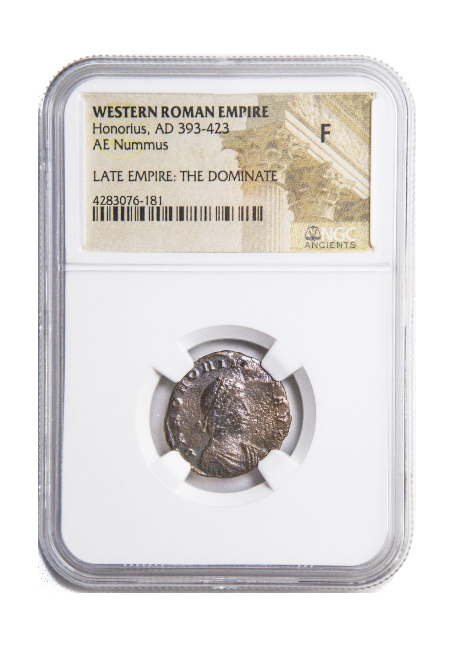 Honorius Roman AE (AD 393-423) NGC