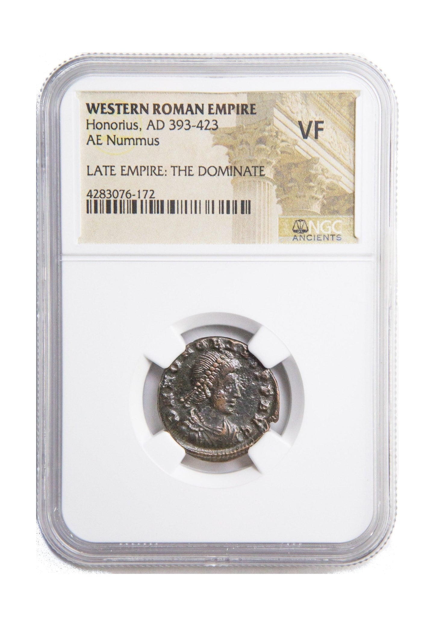 Honorius Roman AE (AD 393-423) NGC