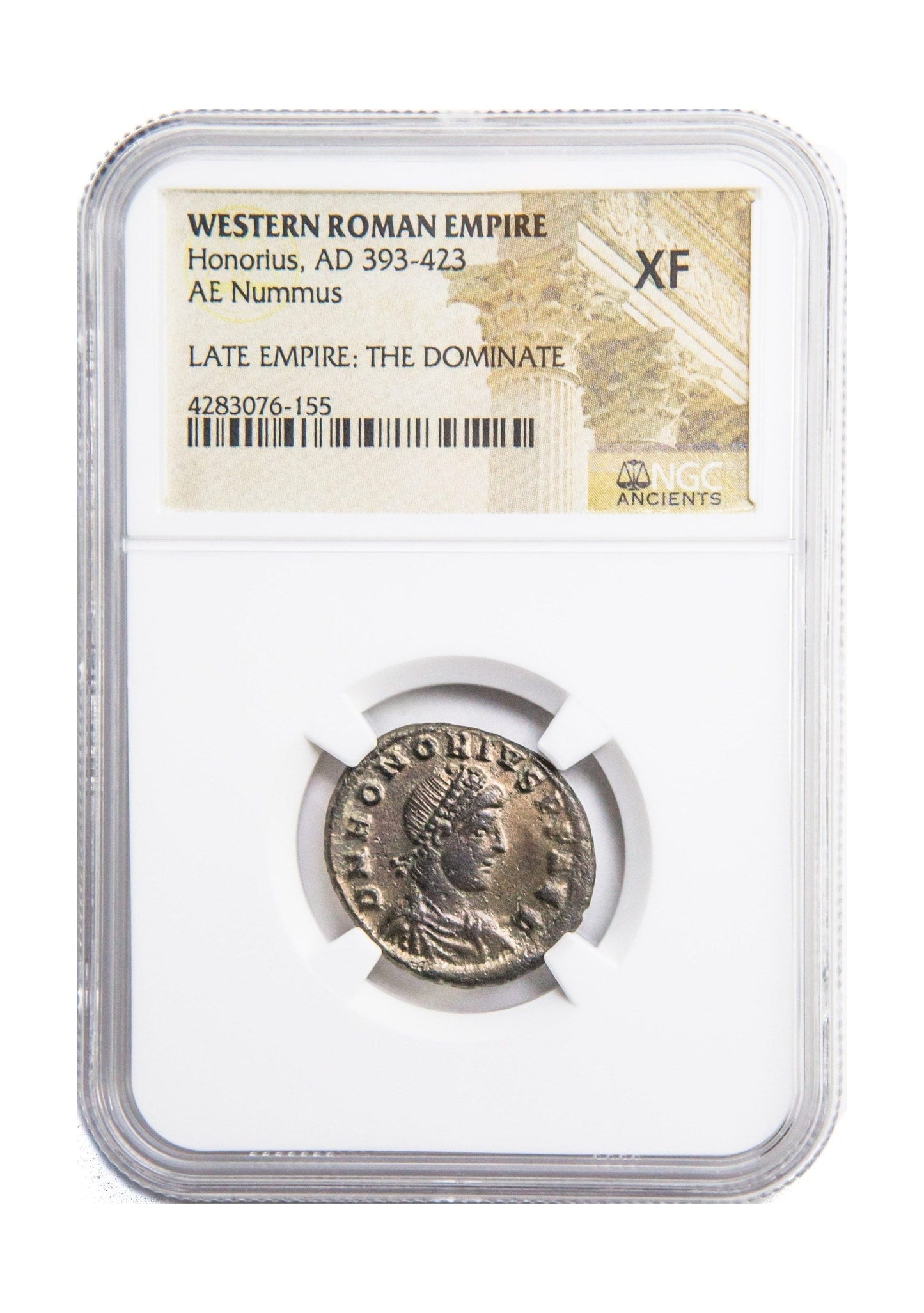 Honorius Roman AE (AD 393-423) NGC