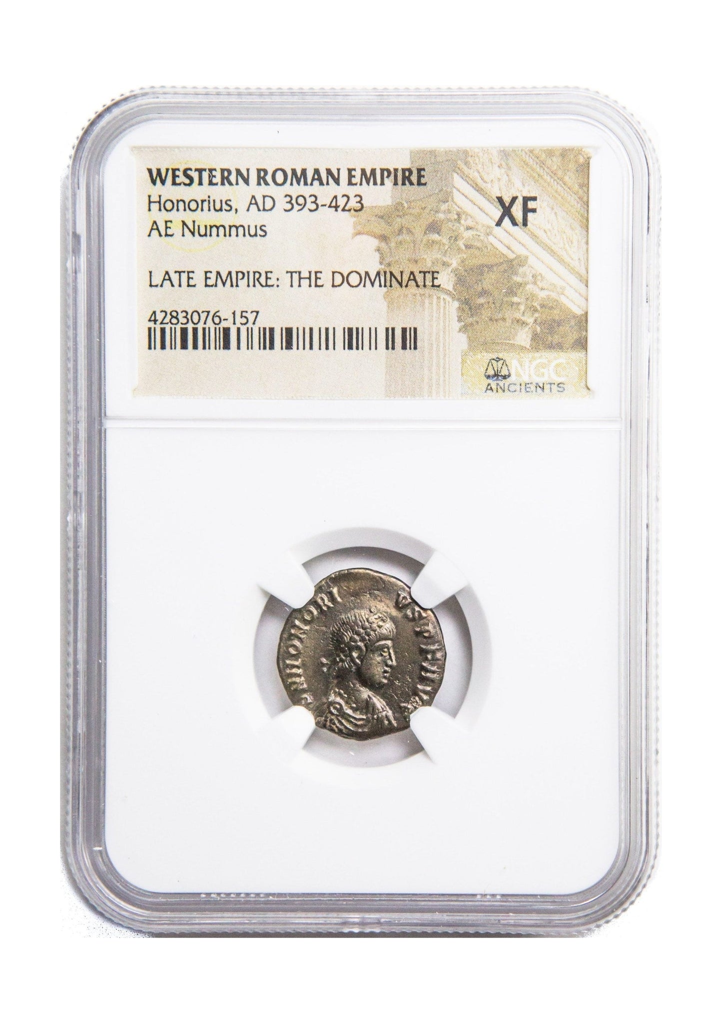 Honorius Roman AE (AD 393-423) NGC