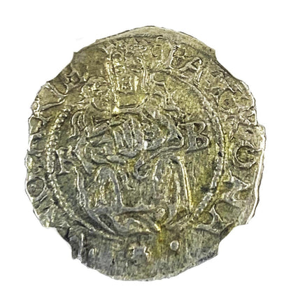 Madonna And Child Medieval Silver Coin (NGC)