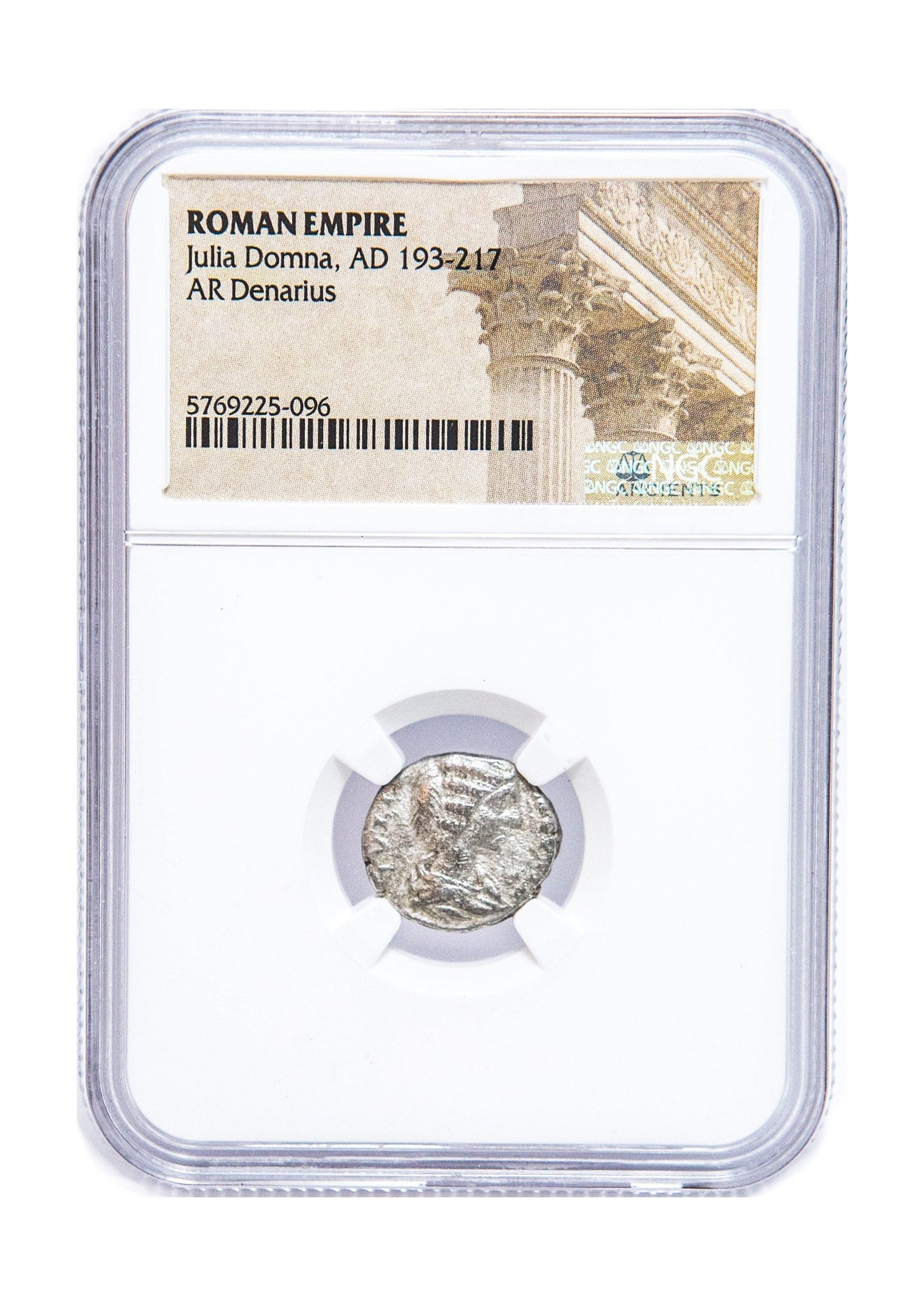 Julia Domna Roman Silver Denarius (AD 193-217) NGC